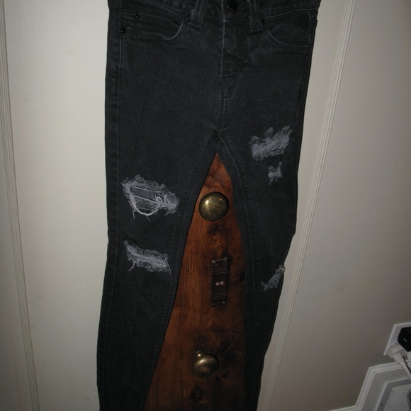 ANTHRO SILENCE + NOISE High Rise Skinny Twig 26 - Picture 4 of 12